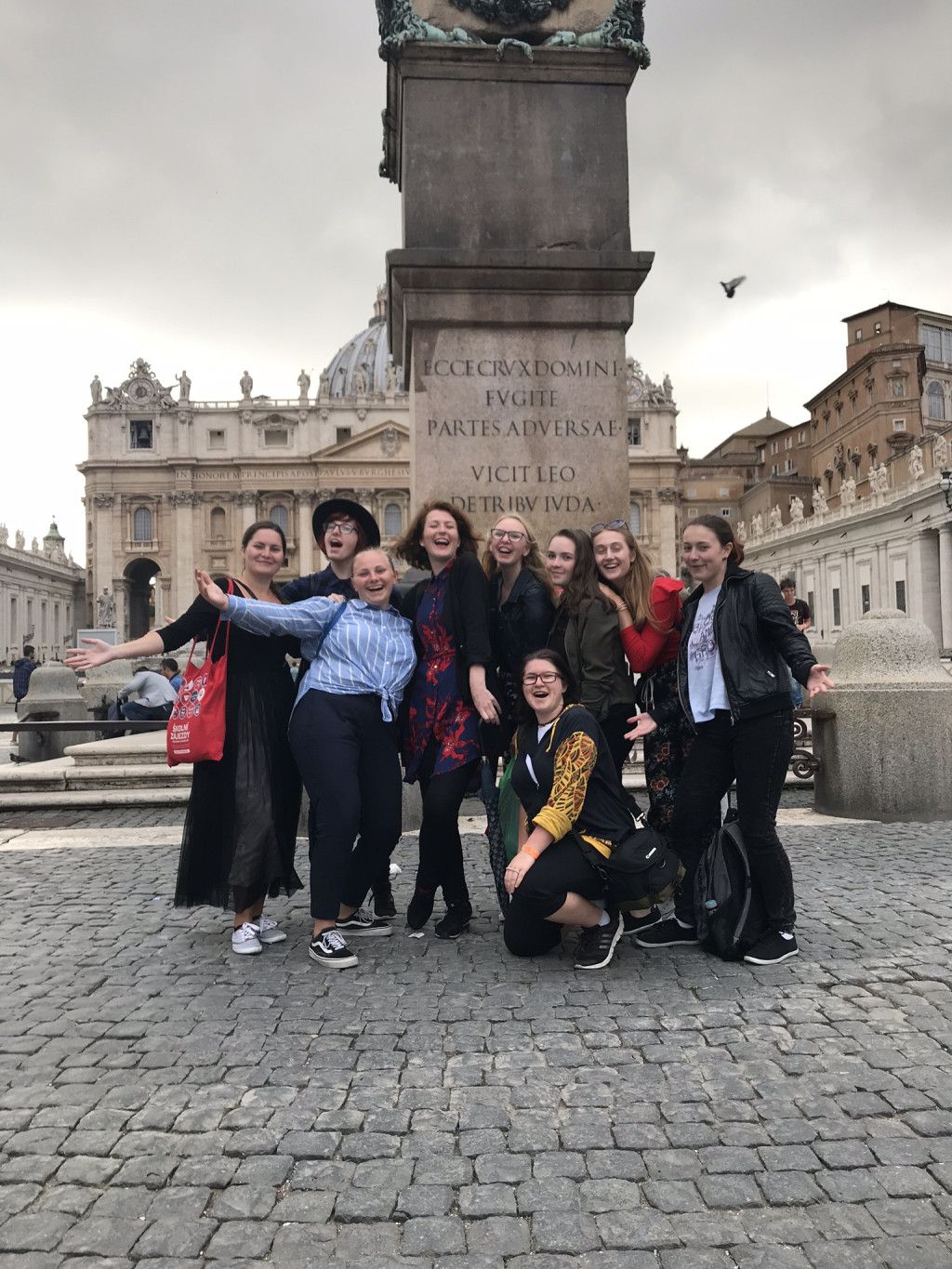 Z cesty do Říma v roce 2018